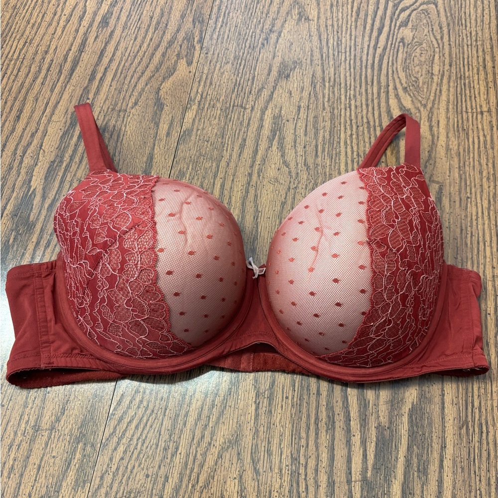Cacique Boost balconette Lace bra 46D